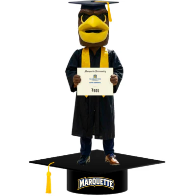 Iggy Marquette Golden Eagles Mascot Graduation Bobblehead (Presale) - Image 2