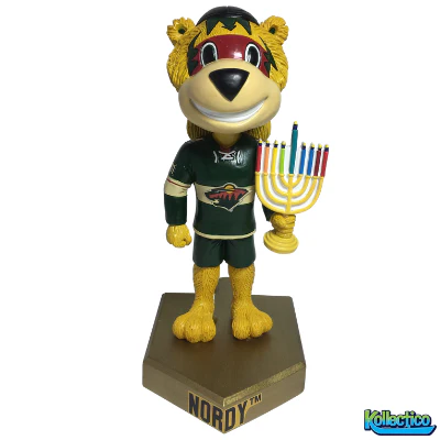 NHL Holiday Mascot Bobbleheads - Image 13